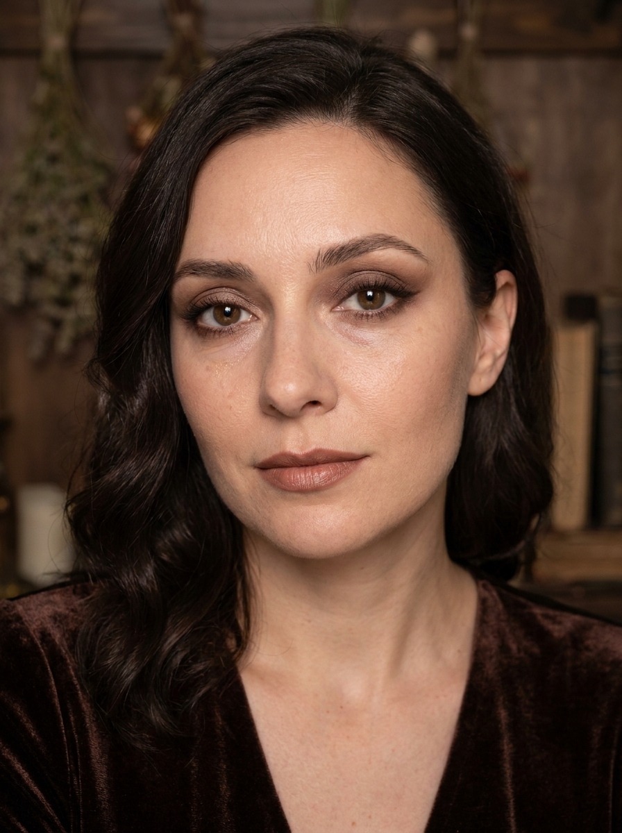Soft Brown Witch Makeup als Hexen Makeup Ideen Inspiration 2026